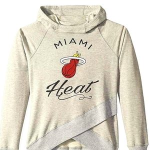MIAMI HEAT THE BRIDGE FUNNEL NECK HOODIEMIAMI HE
